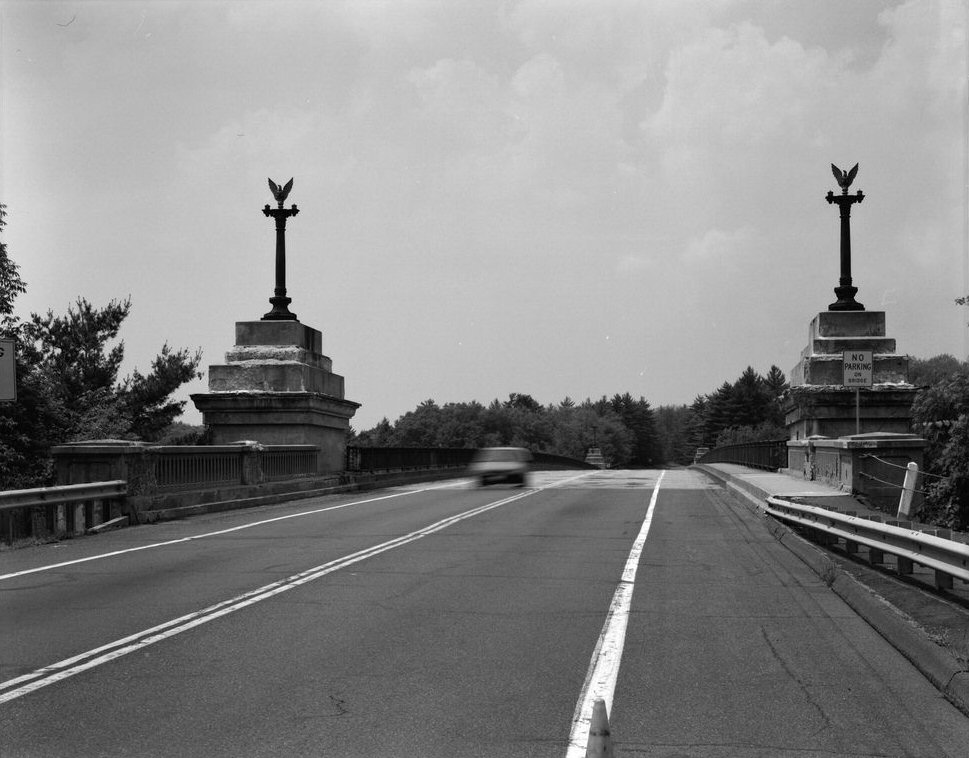 French King Bridge, Erving, Massachusetts, USA. (HAER, MASS,6-ERV,1-2) 