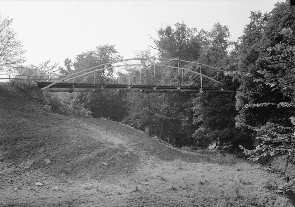 Whipple Cast & Wrought Iron Bowstring Truss Bridge Normans Kill Vicinity, Albany, Albany County, NY (HAER, NY,1-ALB,19-1)