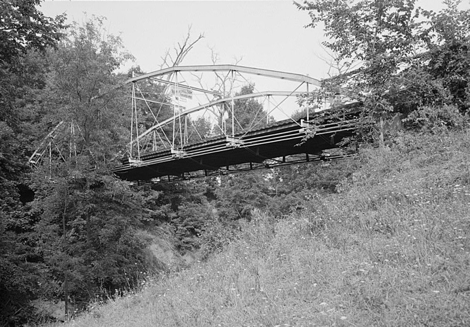 Whipple Cast & Wrought Iron Bowstring Truss Bridge Normans Kill Vicinity, Albany, Albany County, NY (HAER, NY,1-ALB,19-2)