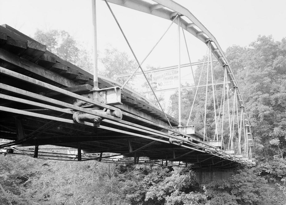 Whipple Cast & Wrought Iron Bowstring Truss Bridge Normans Kill Vicinity, Albany, Albany County, NY (HAER, NY,1-ALB,19-3)