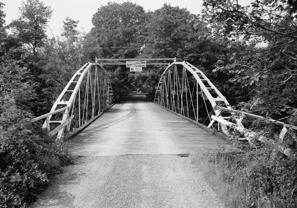 Whipple Cast & Wrought Iron Bowstring Truss Bridge Normans Kill Vicinity, Albany, Albany County, NY (HAER, NY,1-ALB,19-4)