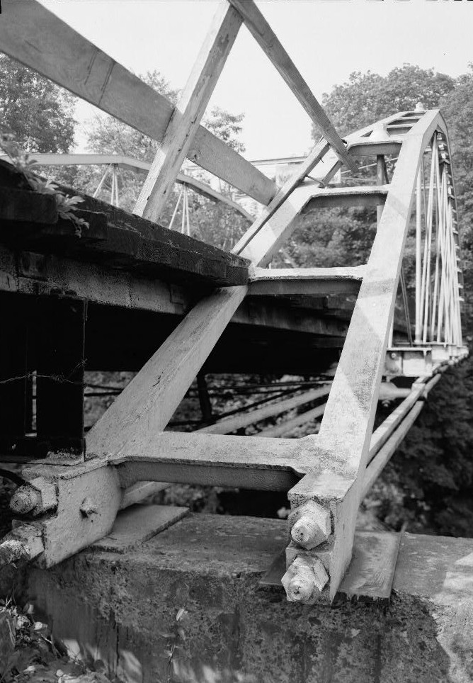 Whipple Cast & Wrought Iron Bowstring Truss Bridge Normans Kill Vicinity, Albany, Albany County, NY (HAER, NY,1-ALB,19-6)