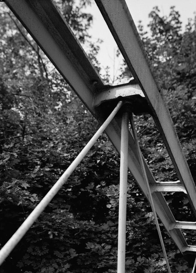 Whipple Cast & Wrought Iron Bowstring Truss Bridge Normans Kill Vicinity, Albany, Albany County, NY (HAER, NY,1-ALB,19-7)