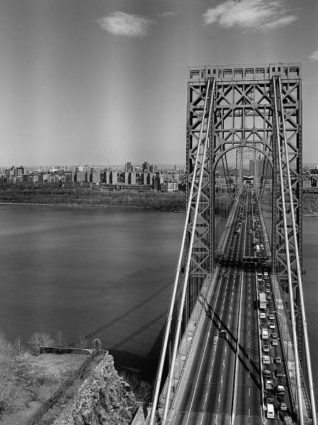 George Washington Bridge 
(HAER, NY,31-NEYO,161-7) 