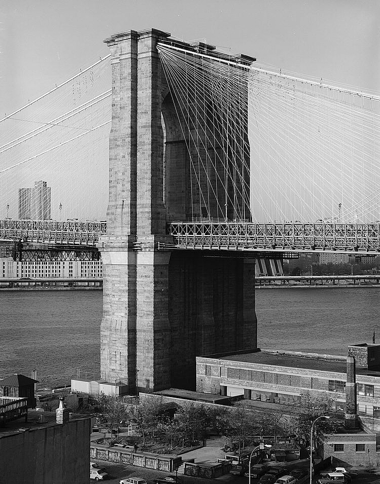 Brooklyn Bridge, New York (HAER, NY,31-NEYO,90-25) 