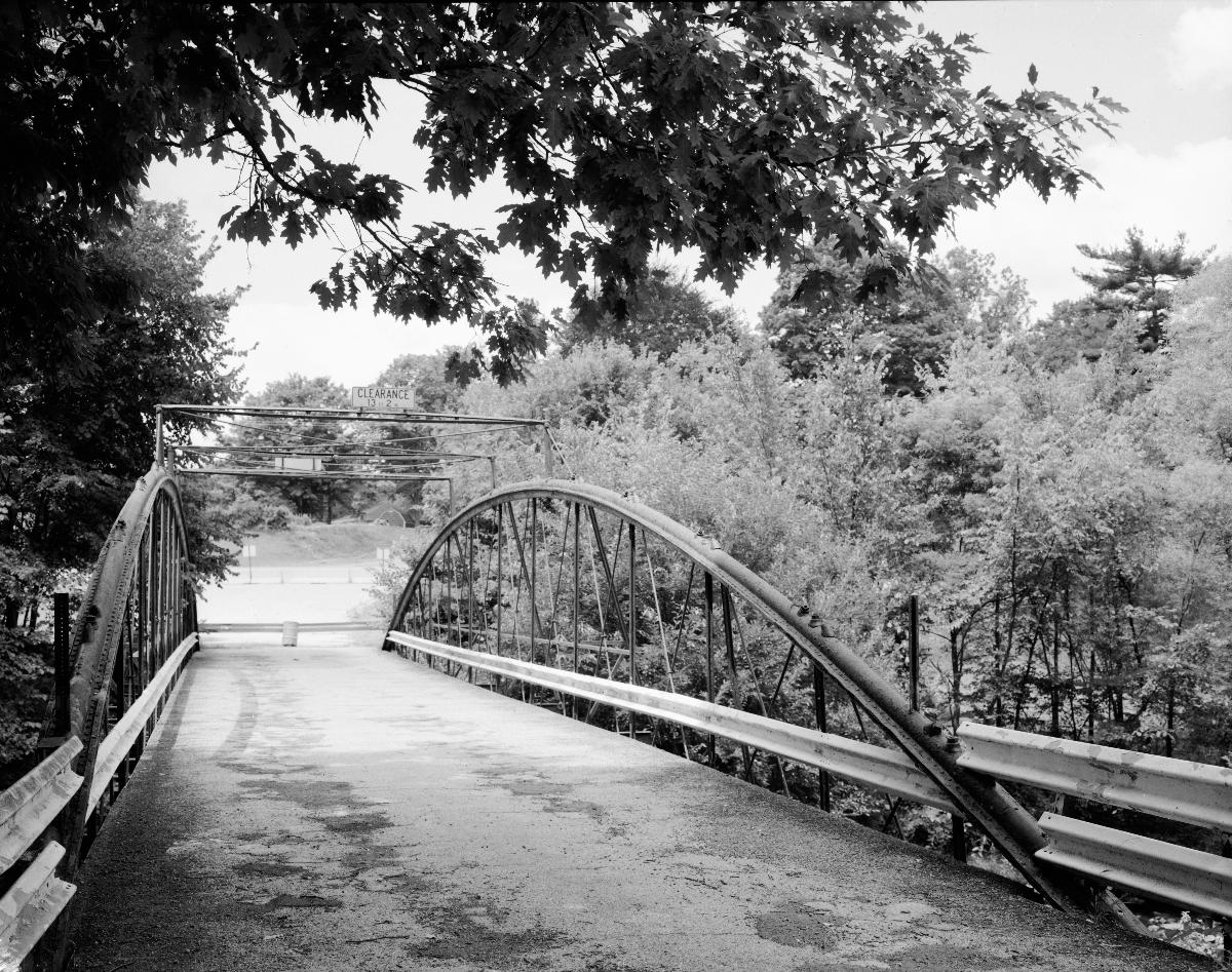 White Bowstring Arch Truss Bridge. (HAER, OHIO,50-POL,2-3) 