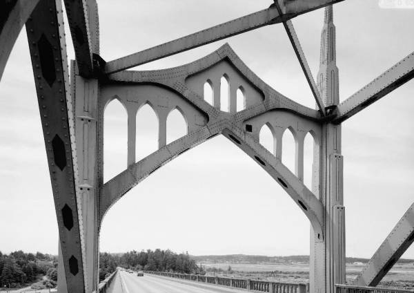 McCullough Memorial Bridge (Coos Bay Bridge) (HAER, ORE,6-NOBE,1-6) 