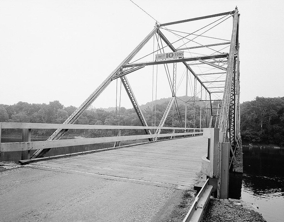 Dingmans Ferry Bridge, Pike County, Pennsylvanie 