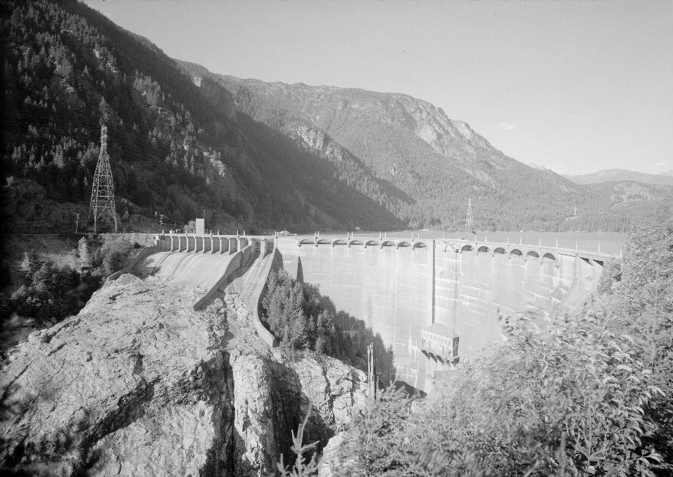 Diablo Dam, Whatcom County, WA 
(HAER, WASH,37-NEHA.V,1-F-2) 