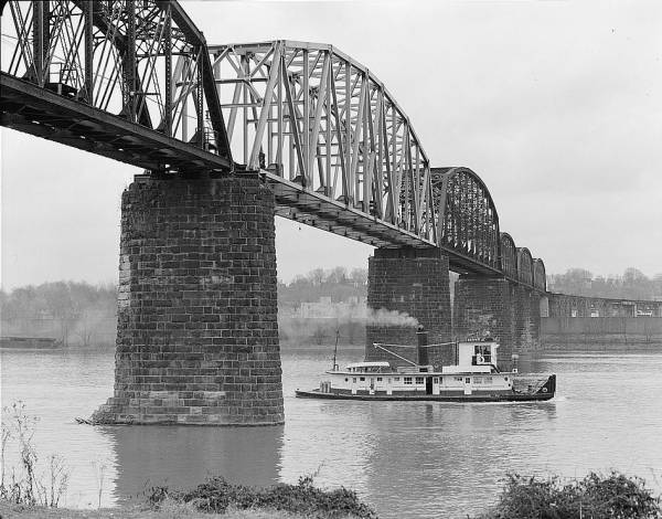 Baltimore & Ohio Railroad Bridge, Parkersburg, West Virginia (HAER, WVA,54-PARK,2-11) 