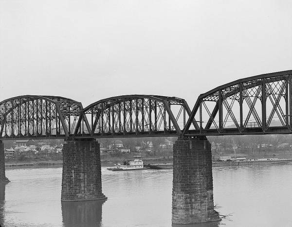 Baltimore & Ohio Railroad Bridge, Parkersburg, West Virginia (HAER, WVA,54-PARK,2-12) 