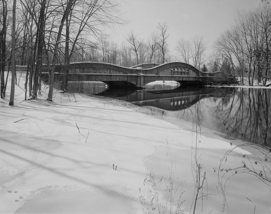 East Michigan Avenue Bridge, Galesburg, Michigan, USA (HAER, MICH,39-GALES.V,1-1) 