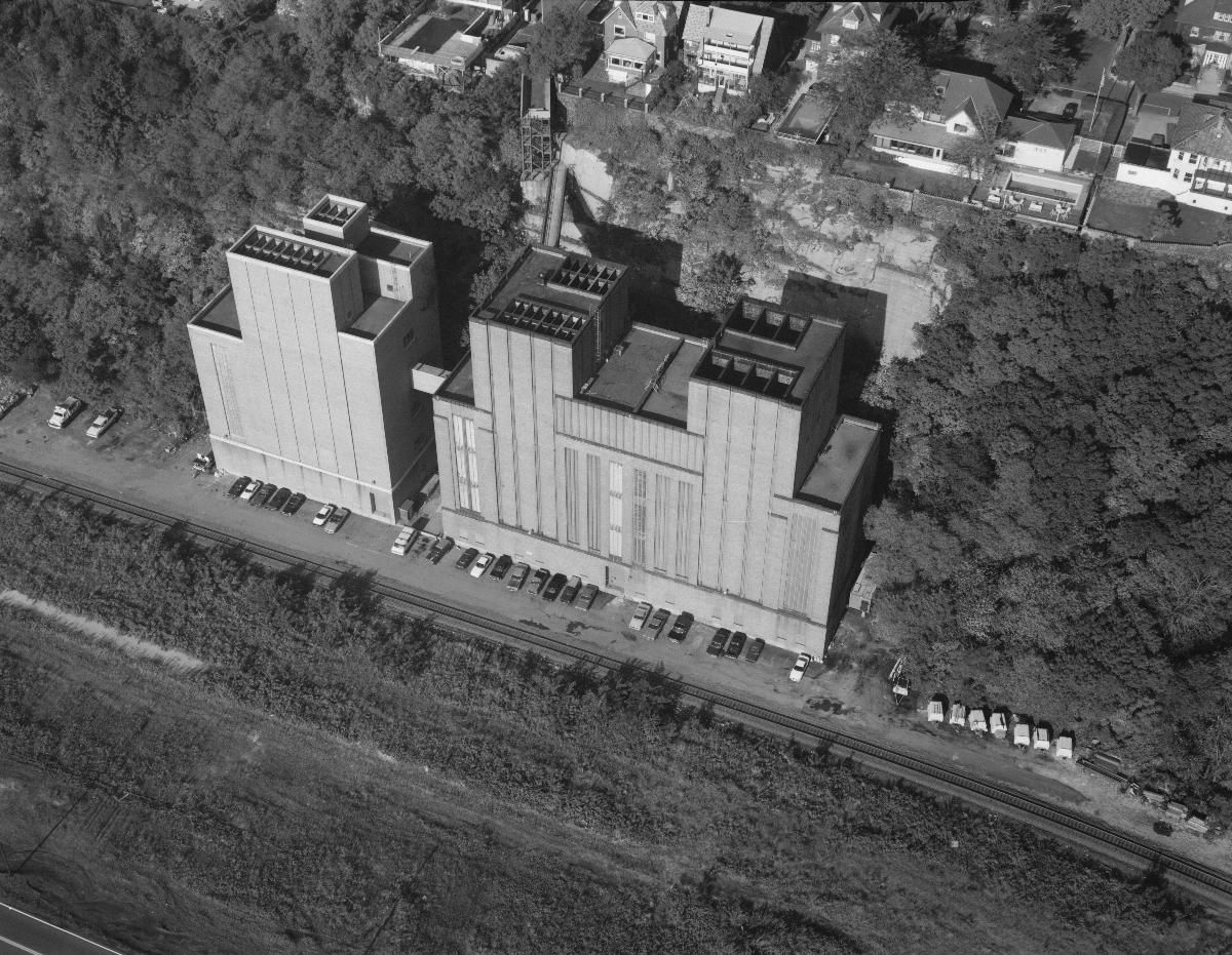Media File No. 199236 NEW JERSEY VENTILATION TOWERS FOR THE LINCOLN TUNNEL - Lincoln Tunnel, Under Hudson River from New Jersey to West Thirty-ninth Street, New York City, New York, New York County, NY (HAER NY,31-NEYO,173–8)