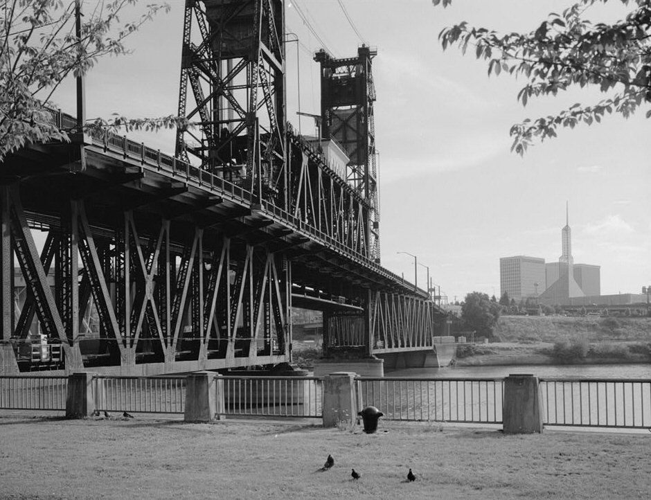 Steel Bridge, Portland, Oregon. (HAER, ORE,26-PORT,14-10) 