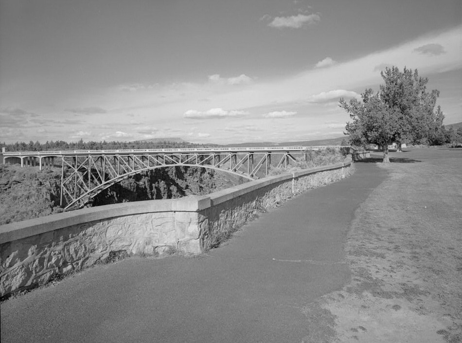 Crooked River Bridge (1926), Terrebonne, Oregon 