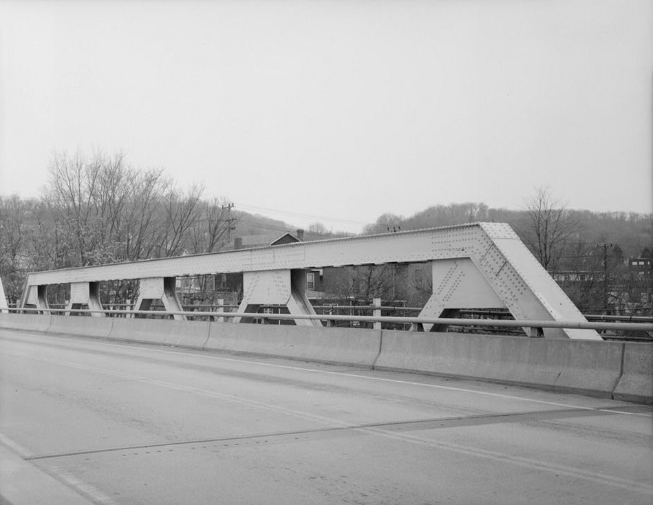 Corapolis Bridge, Corapolis, Pennsylvania. (HAER, PA,2-CORA,1-13) 