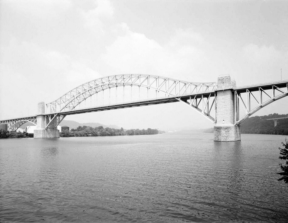 McKees Rocks Bridge, Pittsburgh, Pennsylvania. (HAER, PA,2-MCKRO,2-3) 