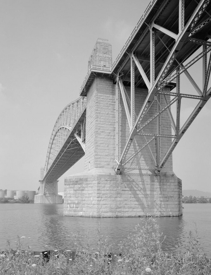 McKees Rocks Bridge, Pittsburgh, Pennsylvania. (HAER, PA,2-MCKRO,2-9) 