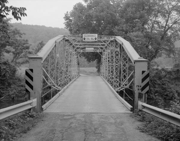 Nicholson Township Lenticular Bridge, Pennsylvania. (HAER, PA,66-NICH.V,1-2) 