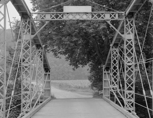 Nicholson Township Lenticular Bridge, Pennsylvania. (HAER, PA,66-NICH.V,1-5) 