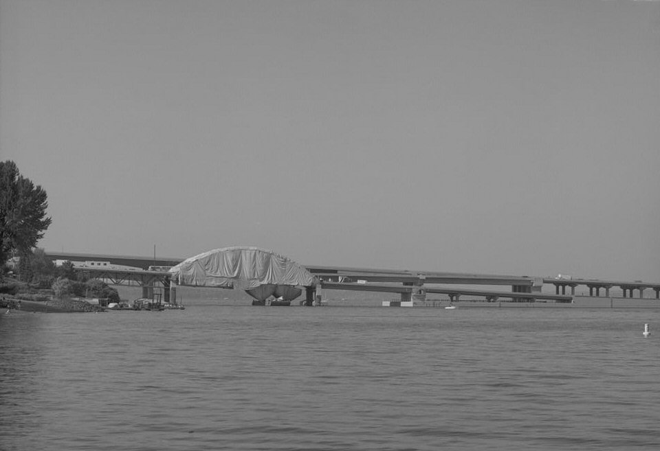 Lacey V. Murrow Memorial Floating Bridge, Seattle, Washington. (HAER, WASH,17-SEAT,13-4) 