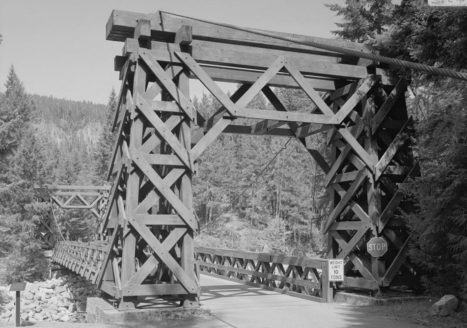 Nisqually Suspension Bridge (HAER WASH,27-LONG.V,15-3) 