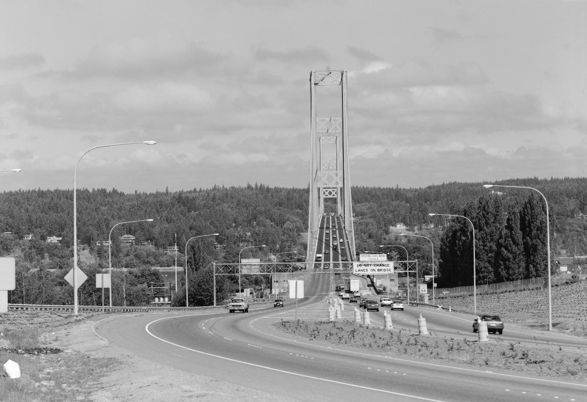 Eastern portal and roadway in elevation looking NW (HAER WA-99-5) 