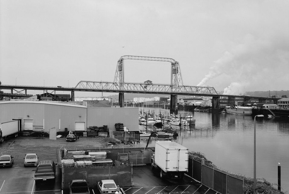 City Waterway Bridge, Tacoma, Washington, USA (HAER, WASH,27-TACO,9-1) 