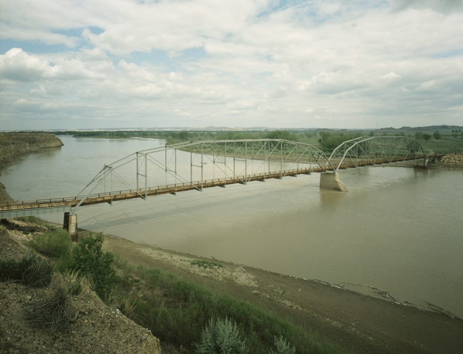 Fort Keogh Bridge, Miles City, Montana 
