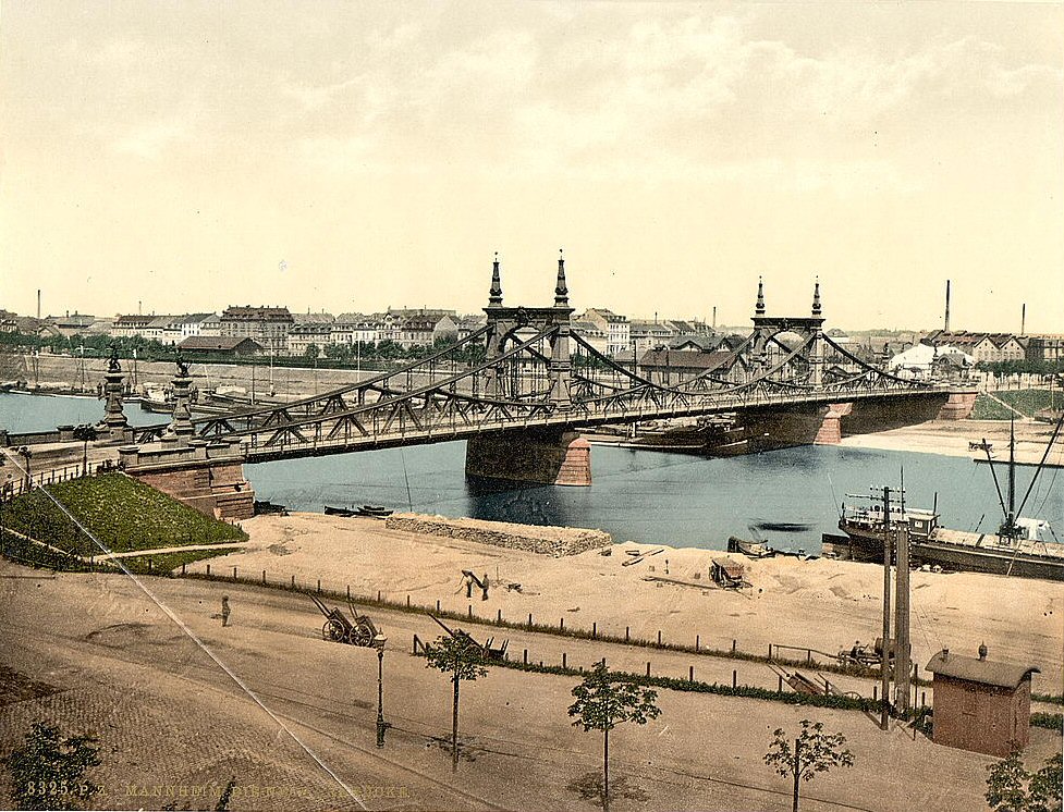 Friedrichsbrücke, Mannheim 