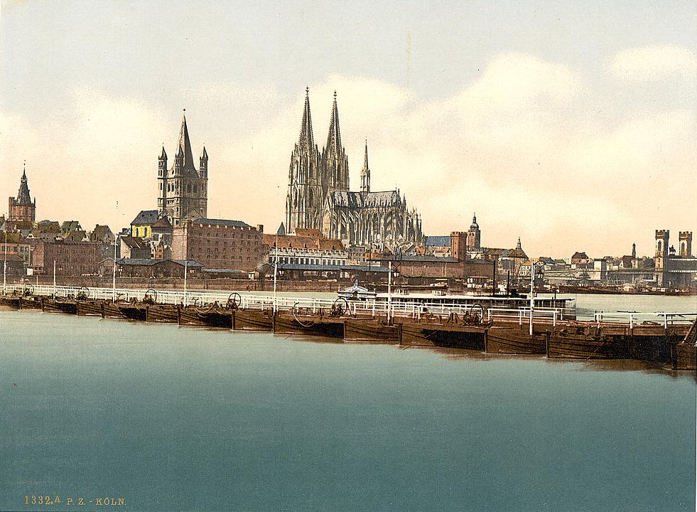 Rheinbrücke, Köln-Deutz 