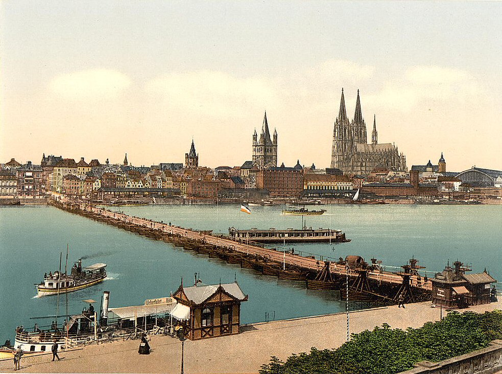 Rhine Bridge, Cologne-Deutz 