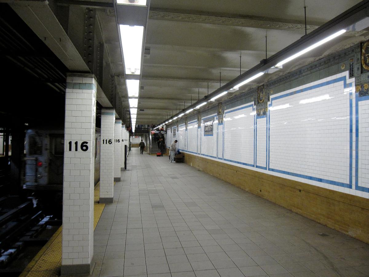 116th Street – Columbia University Subway Station (Broadway – Seventh Avenue Line) 
