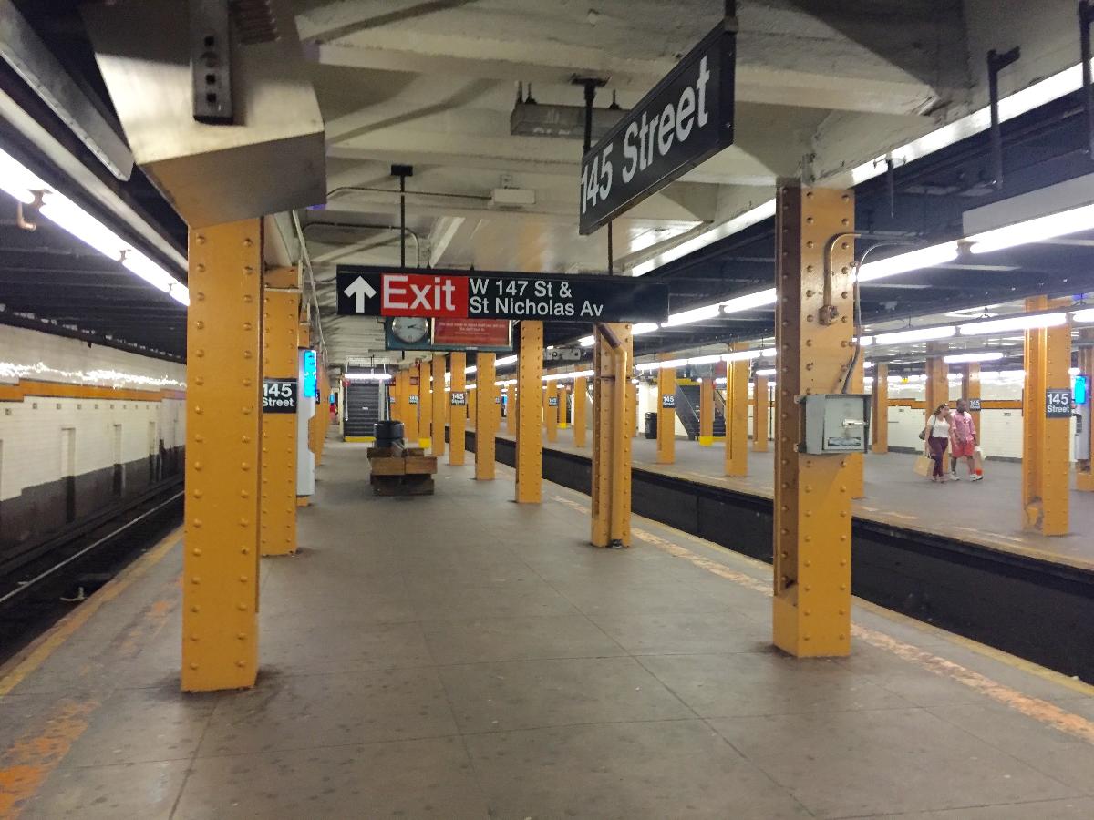 Brooklyn bound B/D platform at 145th Street 