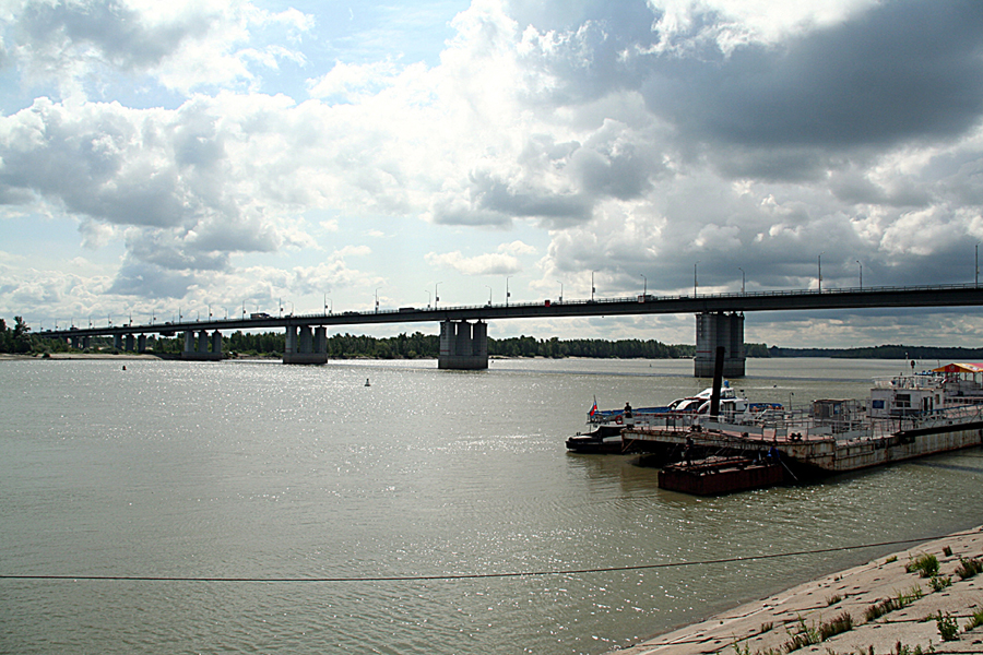 Pont sur l'Ob - Barnaoul 