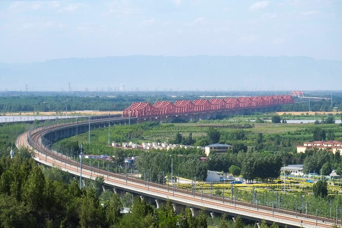 Zhengjiao Intercity Railway Yellow River Bridge 