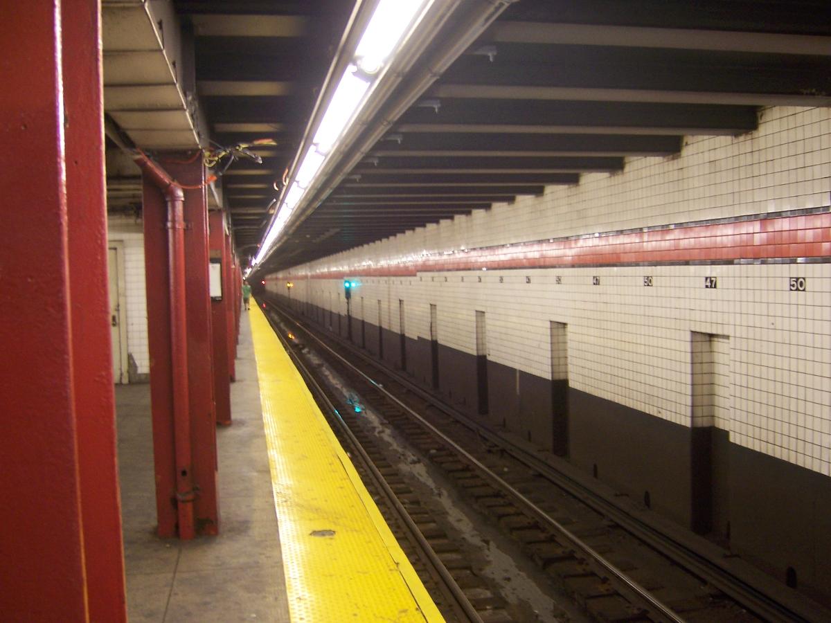47th–50th Streets – Rockefeller Center Subway Station (Sixth Avenue Line) 