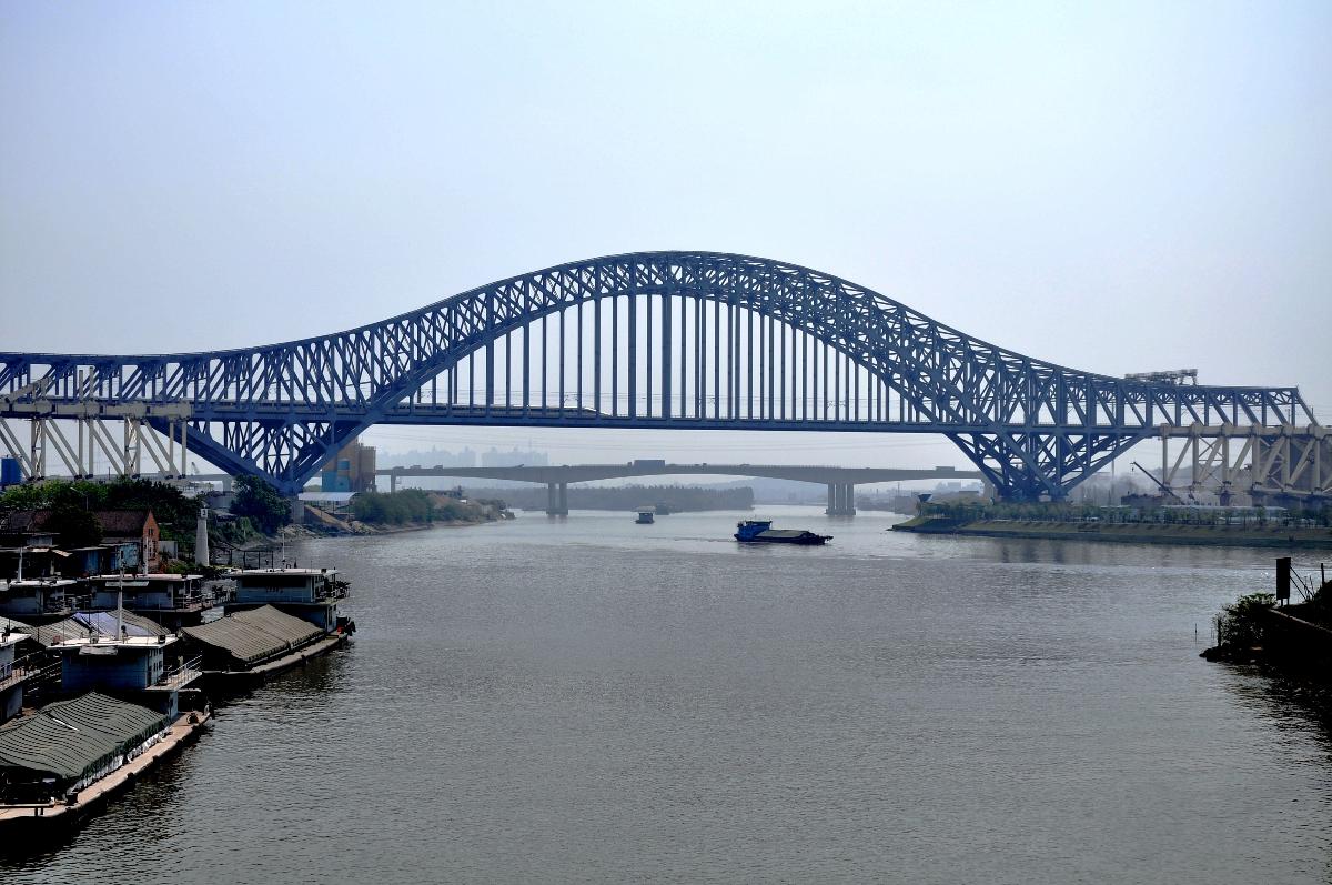 Pont sur le chenal de Dongping 