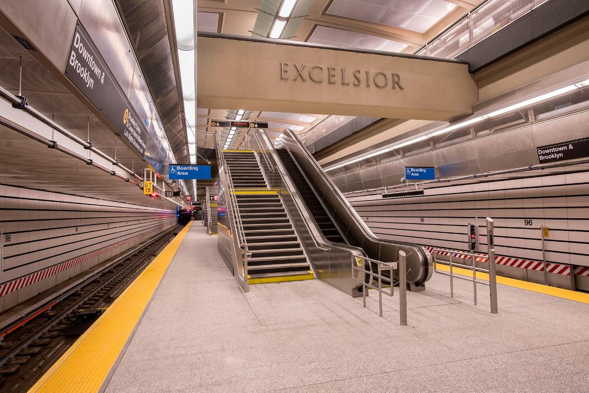 96th Street Station of the Second Avenue Subway Line displayed to the public for the first time on December 22, 2016. 