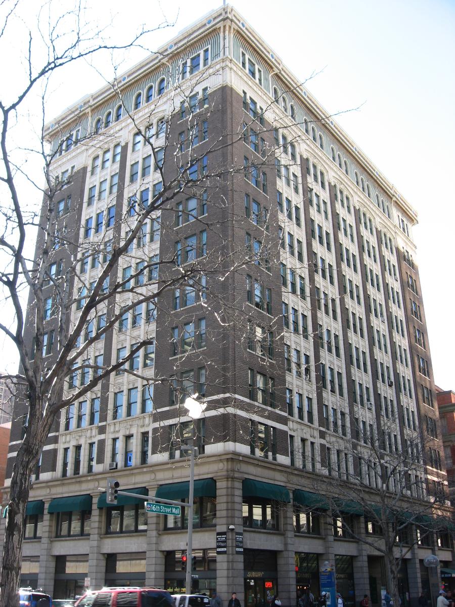 The A.C. Foster Building, located at the western corner of the intersection of Champa Street and the 16th Street Mall in Denver, Colorado Built in 1911, the building is listed on the National Register of Historic Places.
