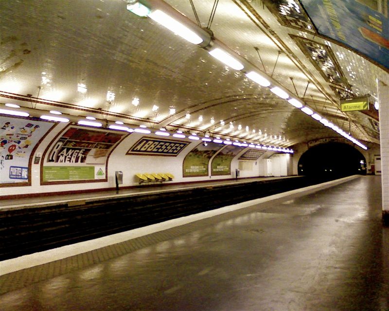 Metrobahnhof Abbesses 