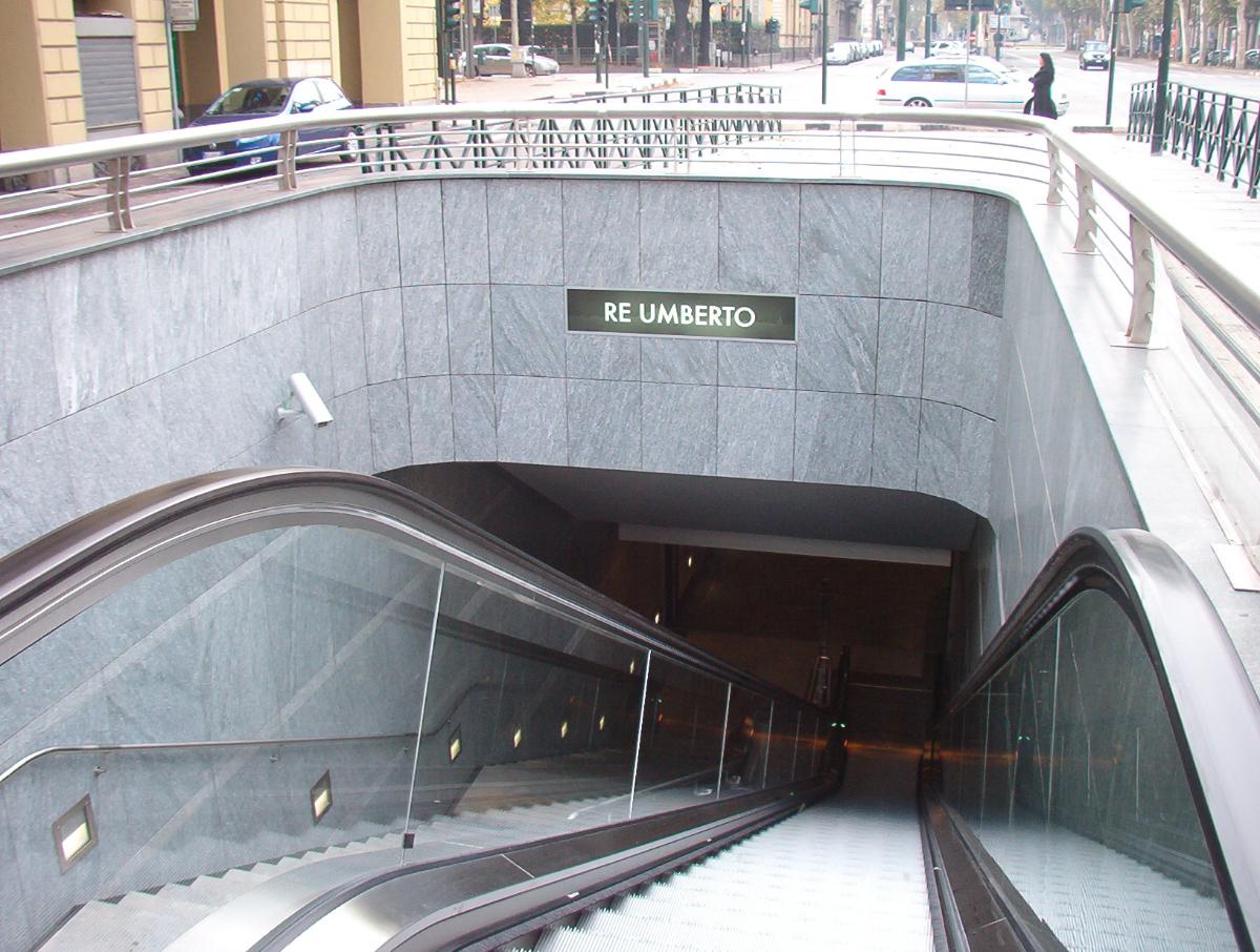 Station de métro Re Umberto - Turin 