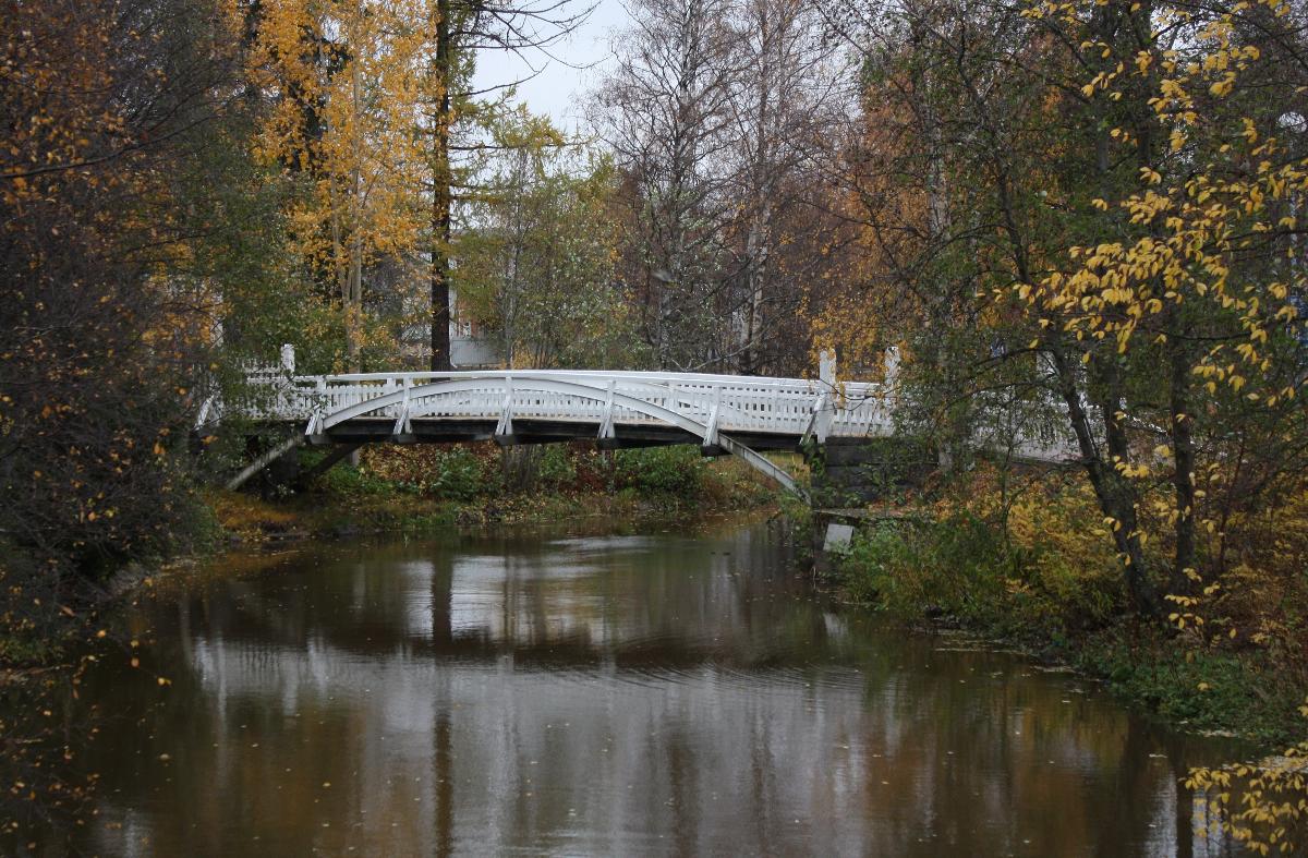 Ainolanpolku Bridge in Oulu 