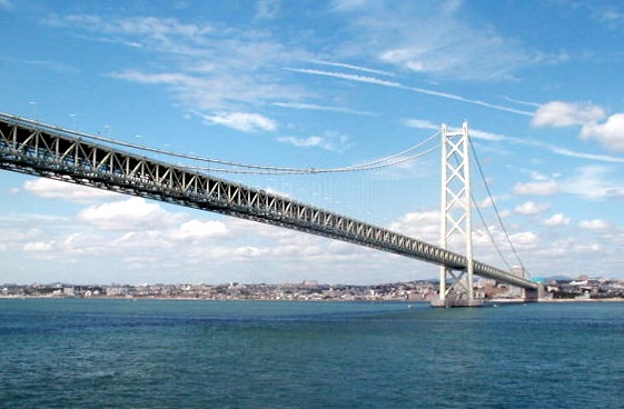 Akashi Kaikyo Bridge(photographer: Hamilton) 