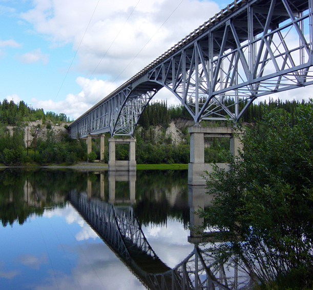 Alaska Highway Bridge - Watson Lake / Whitehorse 