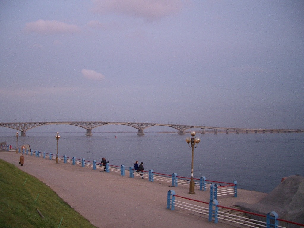 Wolgabrücke Saratow 
