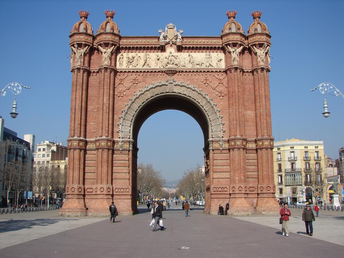 Barcelone - Arc de Triomf 
