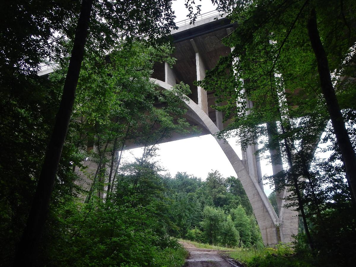 Pont de la paix sur la vallée de Rohrbach 