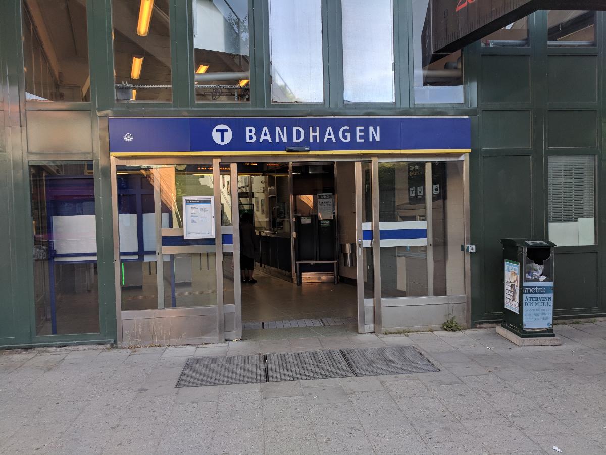 Bandhagen Metro Station 