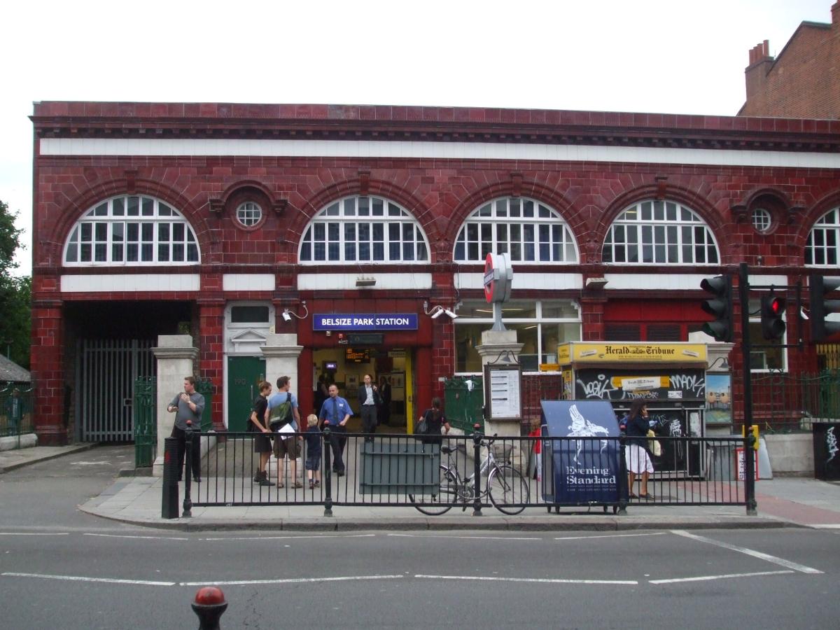 Belsize Park tube station 